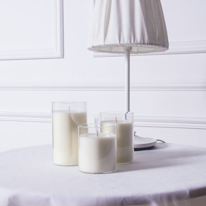 Candle companies wholesale hand poured soy wax candles Ireland with private label for home decor